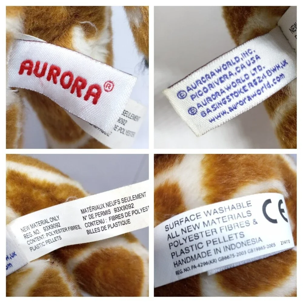 Aurora World Standing Ģiraffe 'Zenith' 13